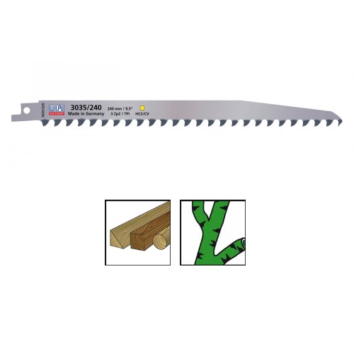 WILPU 3035/240 HCS/CV SABRE SAW BLADE