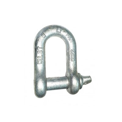 10mm HDG HI LOAD DEE SHACKLE