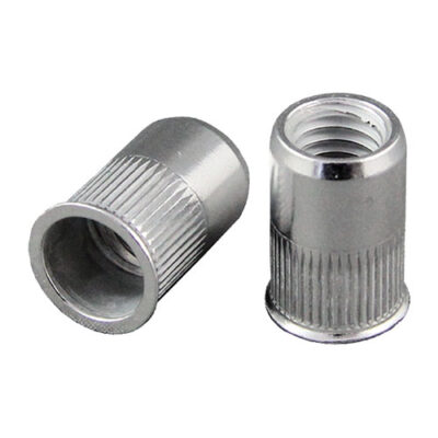 RIVET NUTS 8mm FLUSH ALUMINIUM