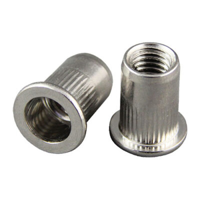 M4x2.5 LARGE FLANGE STAINLESS STEEL RIVET NUT (IN9408S-0425)