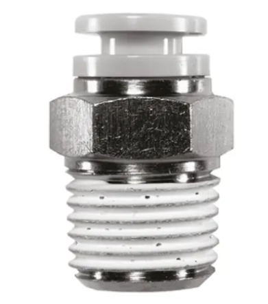 SMC 10MM X 3/8 BSP STRAIGHT ADAPTOR