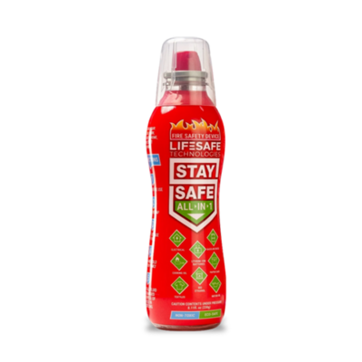 STAY SAFE HAND HELD FIRE EXTINGUISHER 200ML