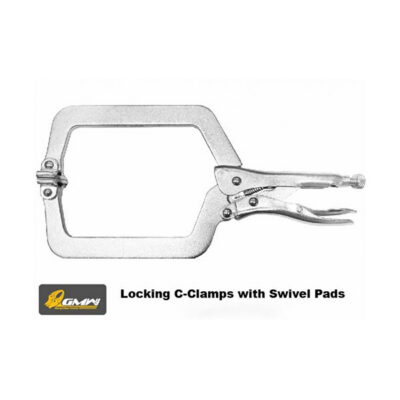 GONG MAW 9" C CLAMP WITH SWIVEL PAD LOCKING PLIER