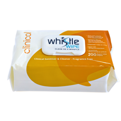 NUVIK CLINICAL DISINFECTANT ANTI-BACTERIAL WHISTLE WIPES