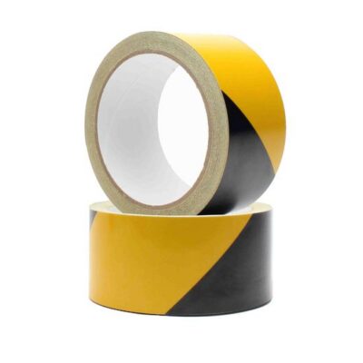 48MM YELLOW / BLACK HAZARD TAPE