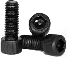 3MM BLACK CAP SCREWS GRADE 12.9