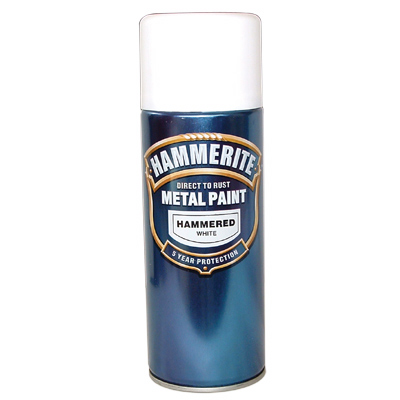 HAMMERITE WHITE AERO 400ML (HAMMERED FINISH)