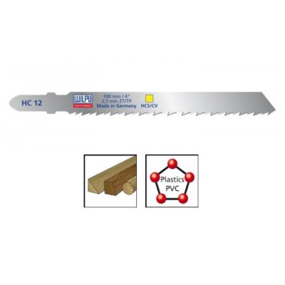 WILPU HC 12 JIGSAW BLADES PKT5