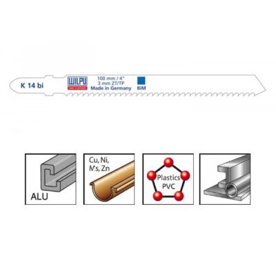 WILPU K14BI JIGSAW BLADES PKT5
