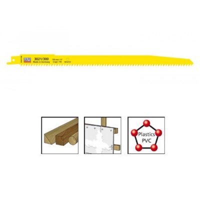 WILPU 3021/300 HCS/CV HIGH SPEED SABRE SAW BLADE