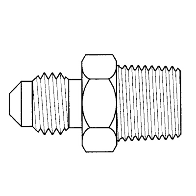 TITON 48X5X4 MALE FLARE UNION