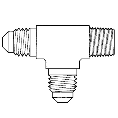 TITON 51X4X2 FLARE TEE
