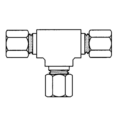 TITON 64X3 3/16 UNION TEE