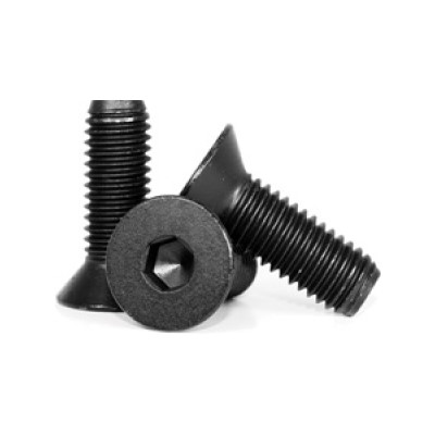 6MM BLACK FLAT HEAD SOCKET SCREWS GRADE 12.9