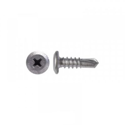 8-18 X 12 WAFER HEAD SCREWS GALV (JARS 100)
