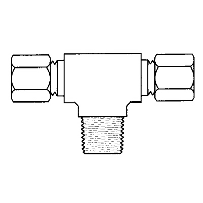 TITON 72X3X2 MALE BRANCH TEE
