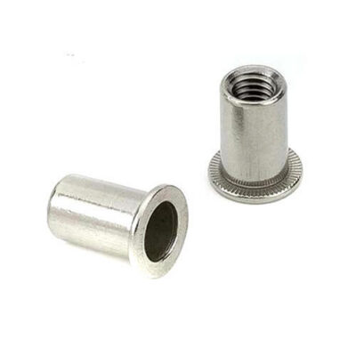 RIVET NUTS 5mm L/F ALUMINIUM
