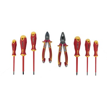 FELO 6PC SCREWDRIVER AND 2 pce PLIERS SET 1000V VDE