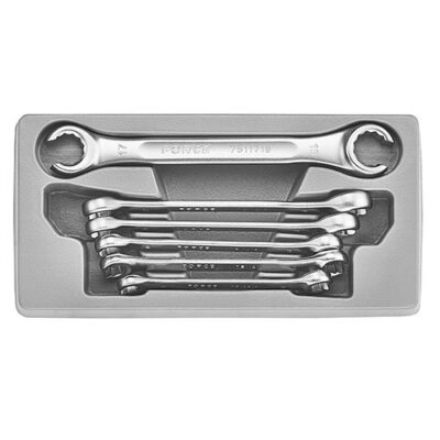 FORCE 6PC MM FLARE NUT WRENCH SET