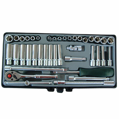 FORCE 1/4DRV 40pc AF-MM SOCKET SET