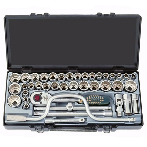 FORCE 1/2DRV 41PC AF-MM SOCKET SET