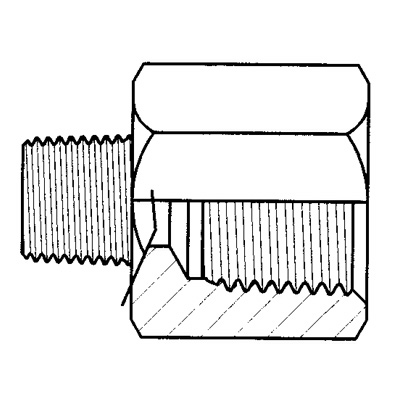 TITON 3200X4X4 M/F ADAPTOR