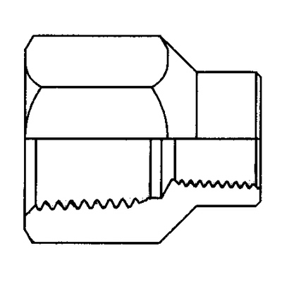 TITON 3304X8X4 REDUCING SOCKET