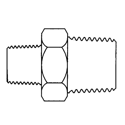 TITON 3324X6X4 3/8 X 1/4 REDUCING NIPPLE