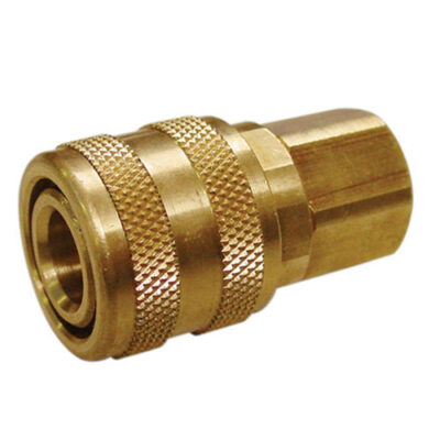 BRASS AIR COUPLER 1/4 BSP