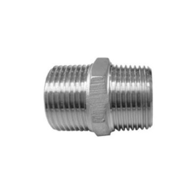 ST/ST T316 1-1/2" HEX NIPPLE