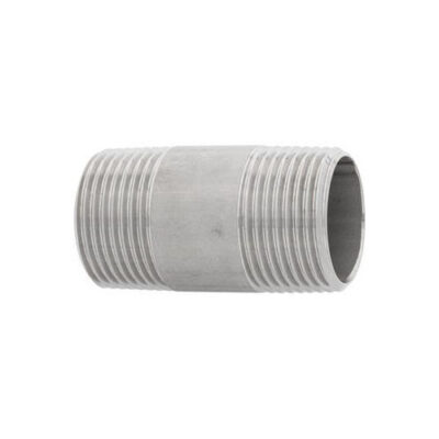 ST/ST T316 1/2" x 60mm BSP BARREL NIPPLE